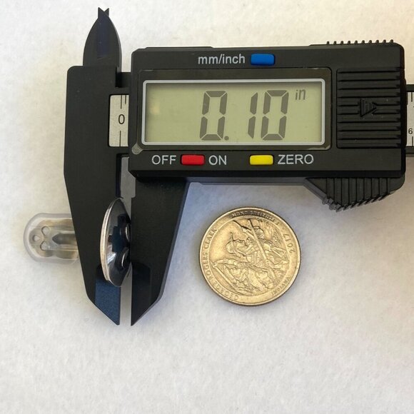 VTG Sterling Silver 925 Southwest Style Thunderbird Round Clip On Earrings - Picture 14 of 16